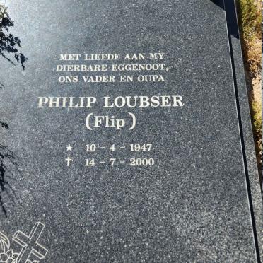 LOUBSER Philip 1947-2000