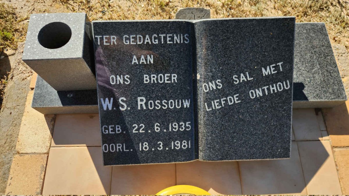 ROSSOUW W.S. 1935-1981