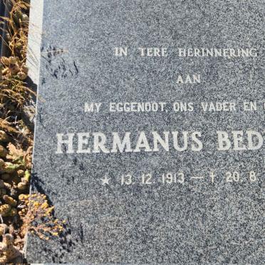 BEDEKER Hermanus 1913-1988