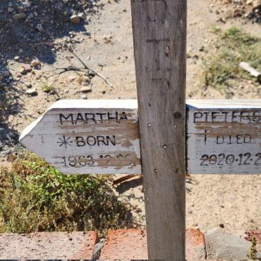 PIETERSE Martha 1963-2020