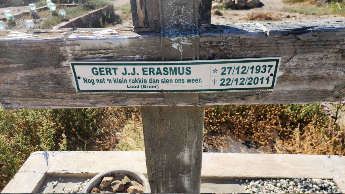 ERASMUS Gert J.J. 1937-2011