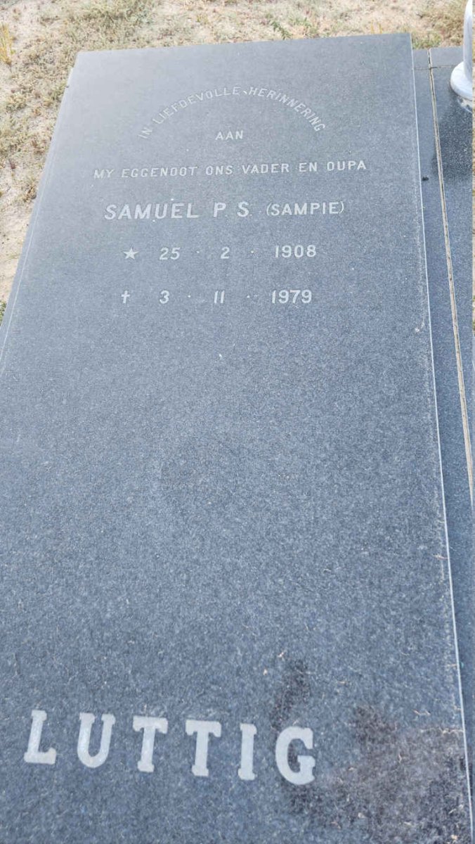 LUTTIG Samuel P.S. 1908-1979