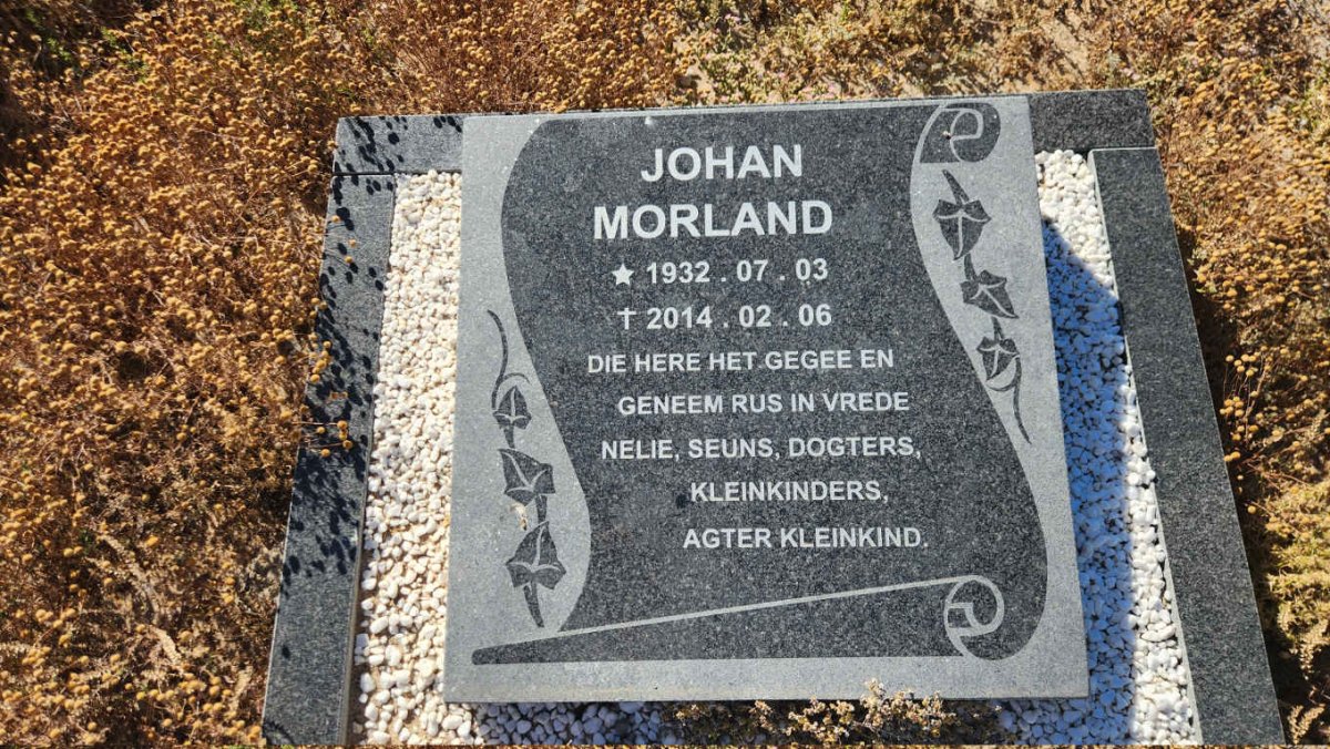 MORLAND Johan 1932-2014