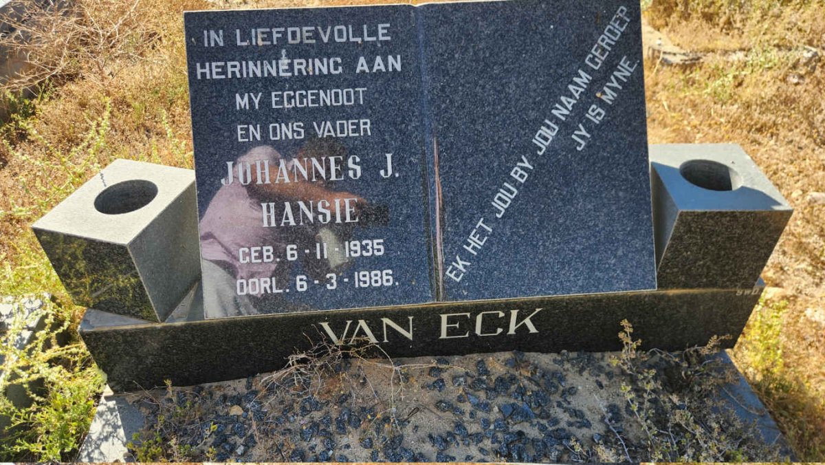 ECK Johannes J., van 1935-1986