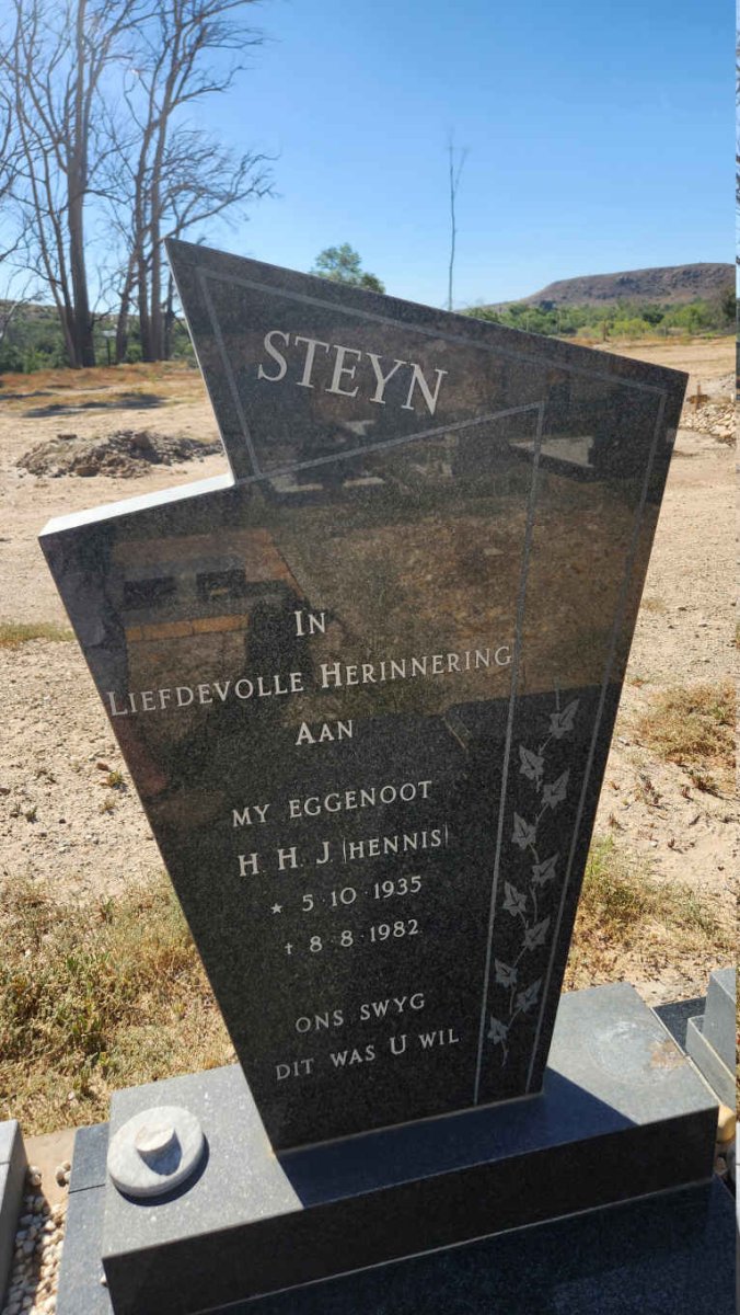 STEYN H.H.J 1935-1982
