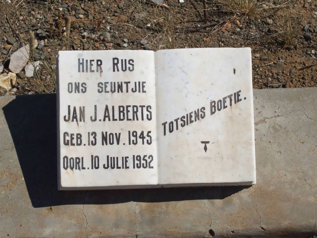 ALBERTS Jan J. 1945-1952