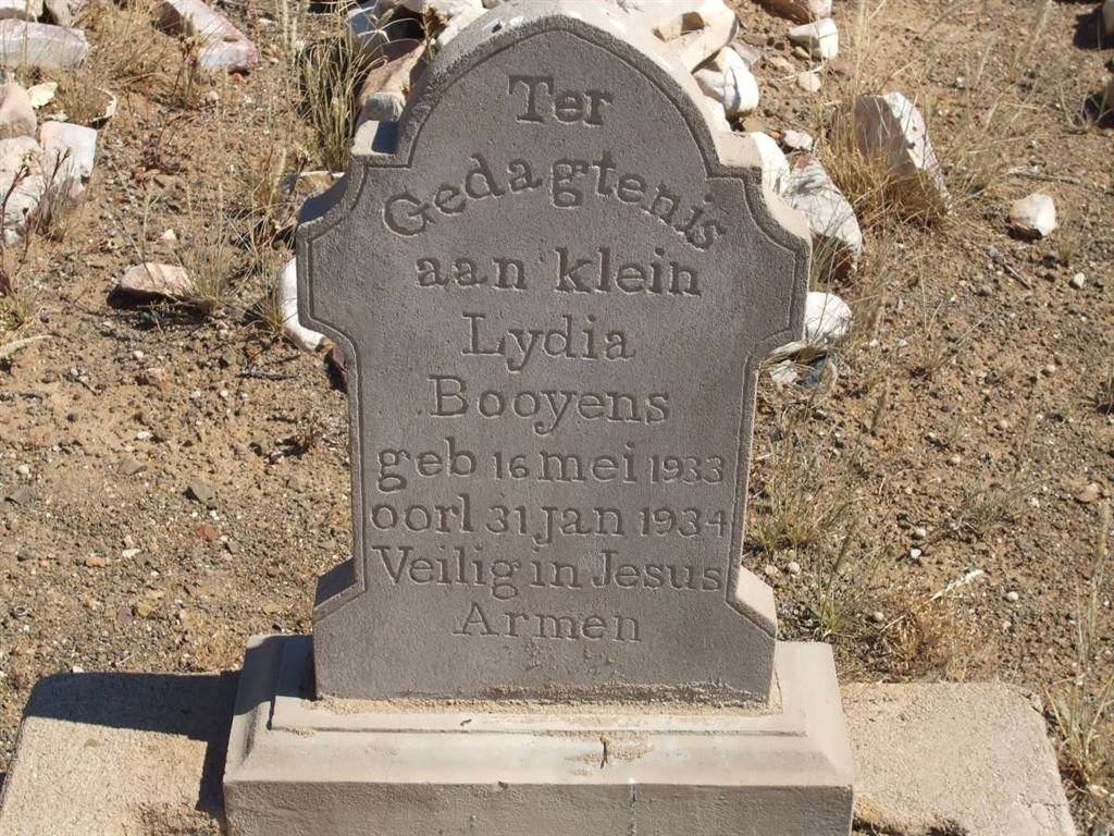 BOOYENS Lydia 1933-1934