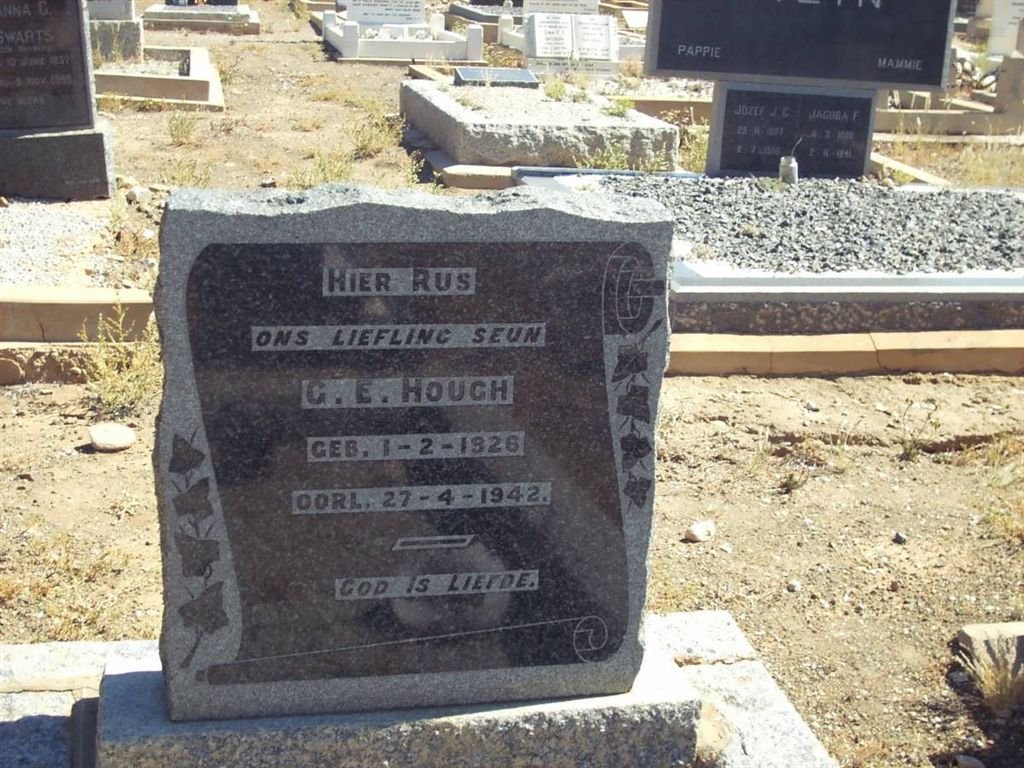 HOUGH G.E. 1926-1942