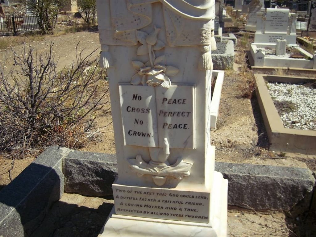 MOSTERT Sybrand Jacobus 1859-1910 &amp; Antoinette Elizabeth GRIMBEEK 1859-1922
