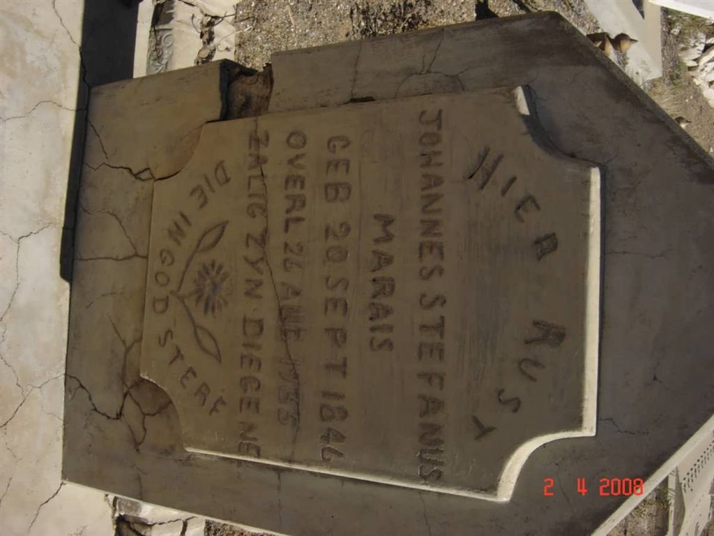 MARAIS Johannes Stefanus 1846-1935
