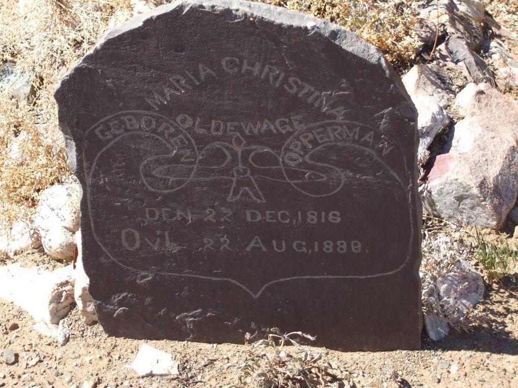 OLDEWAGE Maria Christina nee OPPERMAN 1816-1889