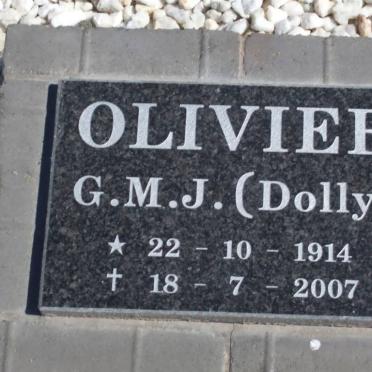 OLIVIER Hendrik 1914-1988 :: OLIVIER G.M.J. 1914-2007
