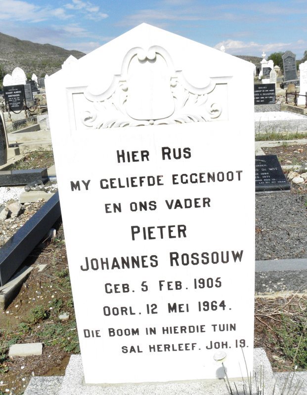 ROSSOUW Pieter Johannes 1905-1964