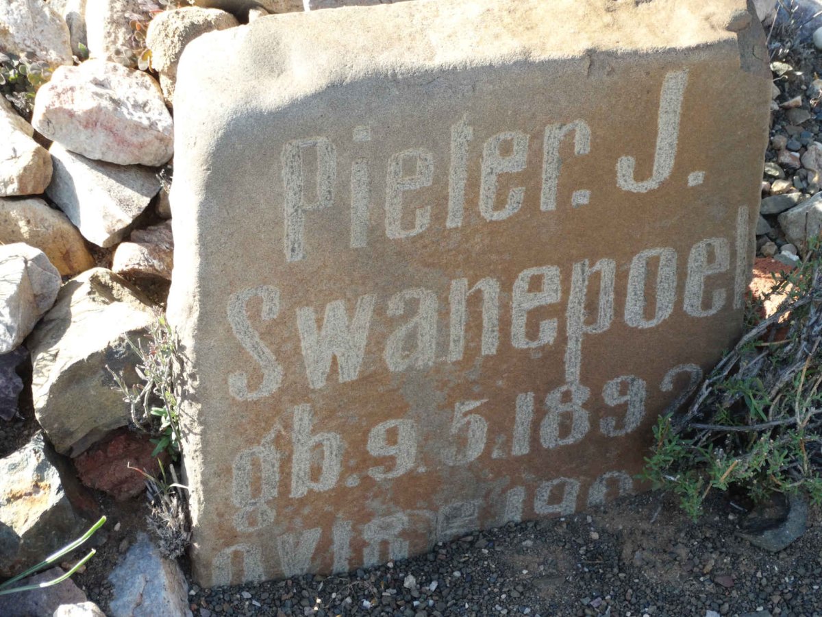 SWANEPOEL Pieter J. 1892-19?