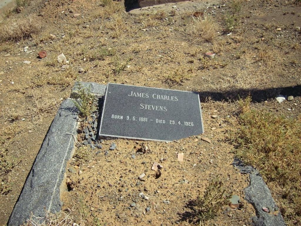STEVENS James Charles 1881-1926