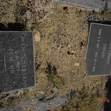 STEVENS James Charles 1881-1926 &amp; Gwen S. 1887-1975