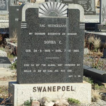 SWANEPOEL Sophia C. 1908-1960