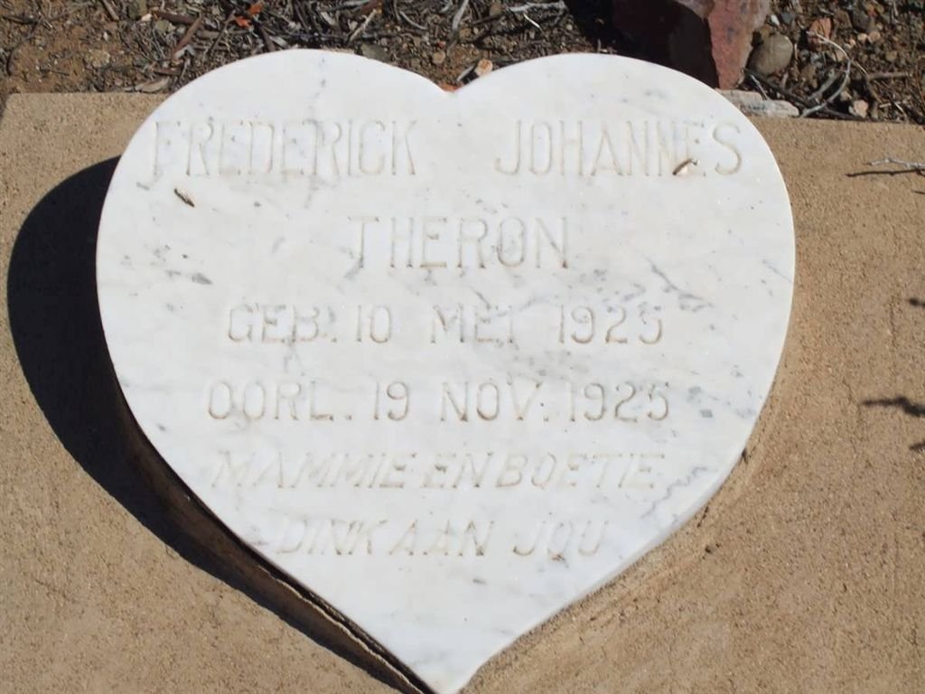 THERON Frederick Johannes 1925-1925