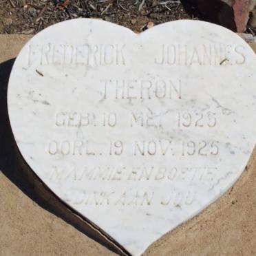 THERON Frederick Johannes 1925-1925