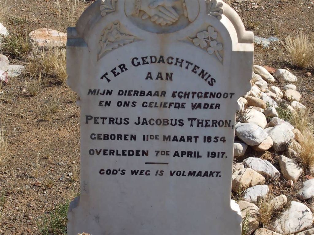 THERON Petrus Jacobus 1854-1917