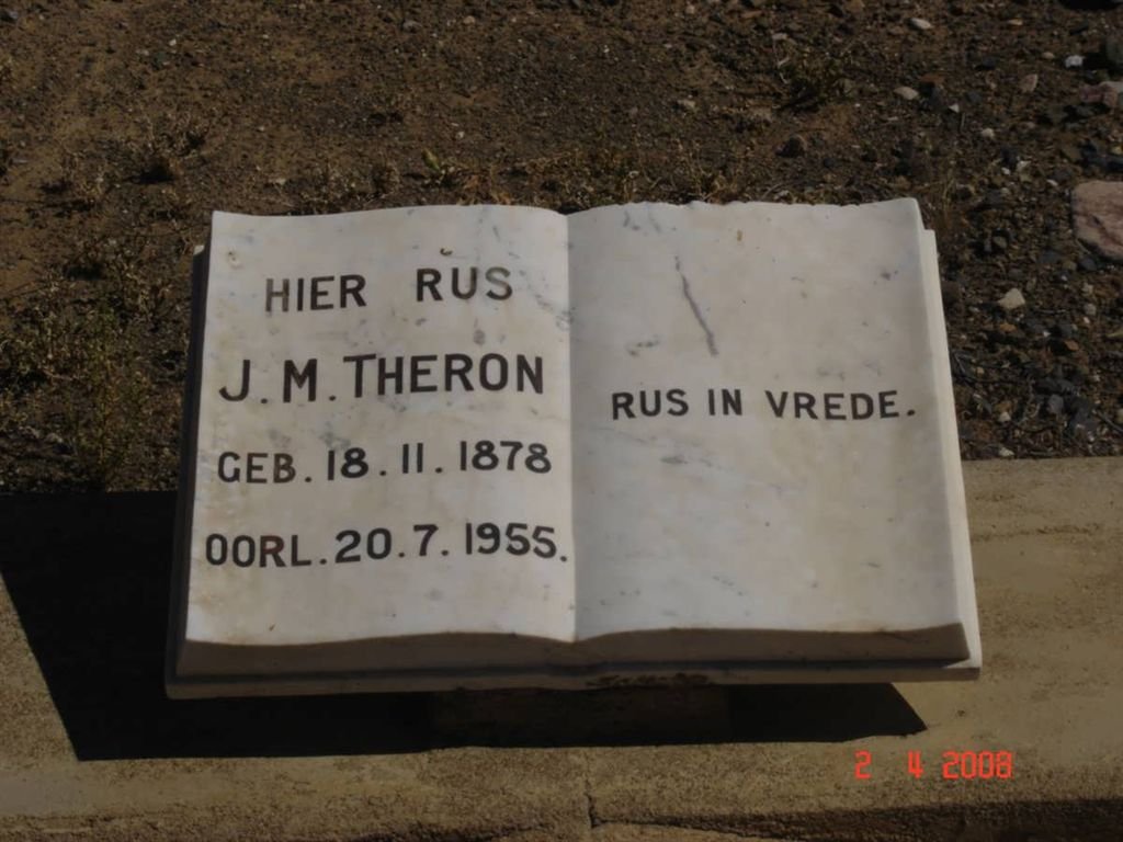 THERON J.M. 1878-1955