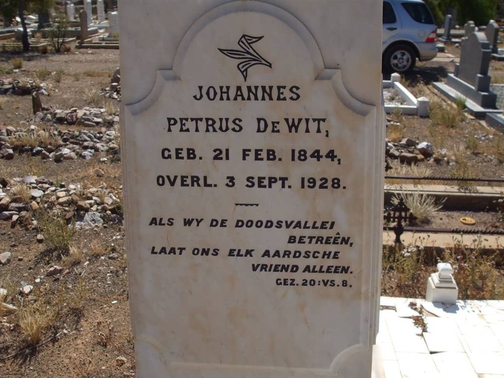 WIT Johannes Petrus, de 1844-1928