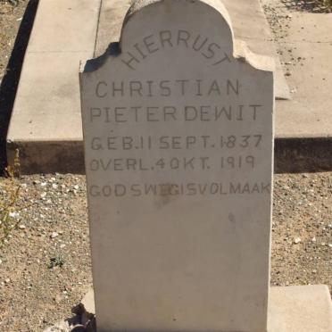 WIT Christian Pieter, de 1837-1919