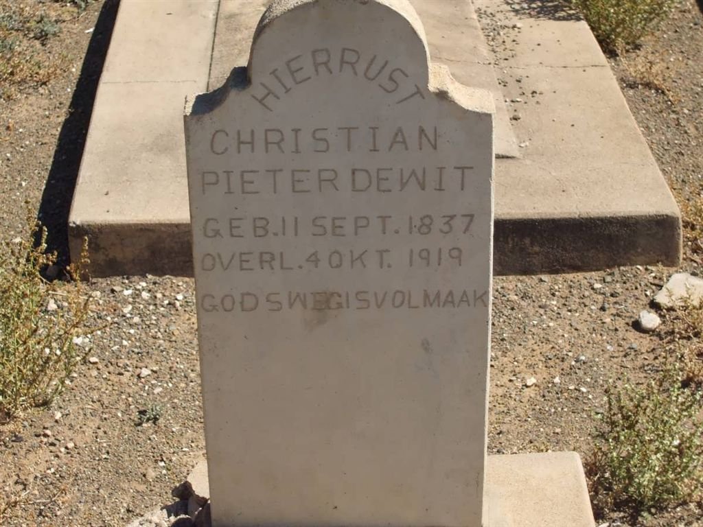 WIT Christian Pieter, de 1837-1919