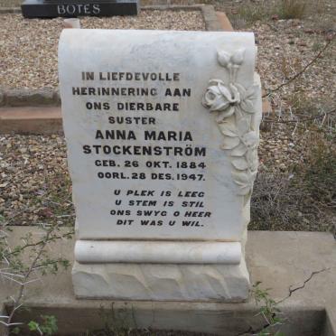 STOCKENSTROM Anna Maria 1884-1947