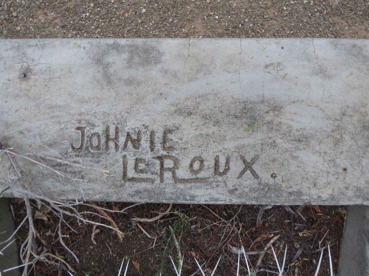 ROUX Johnie, le