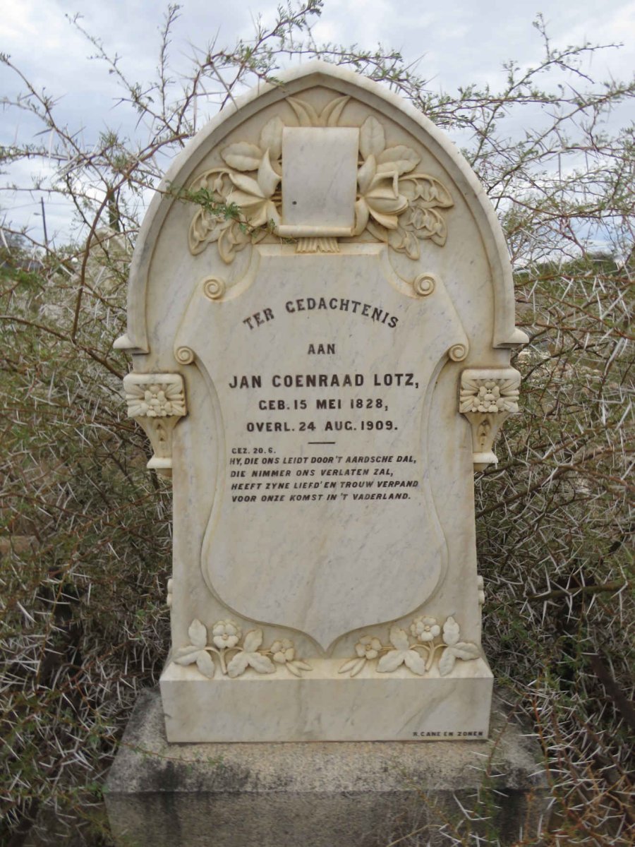 LOTZ Jan Coenraad 1828-1909