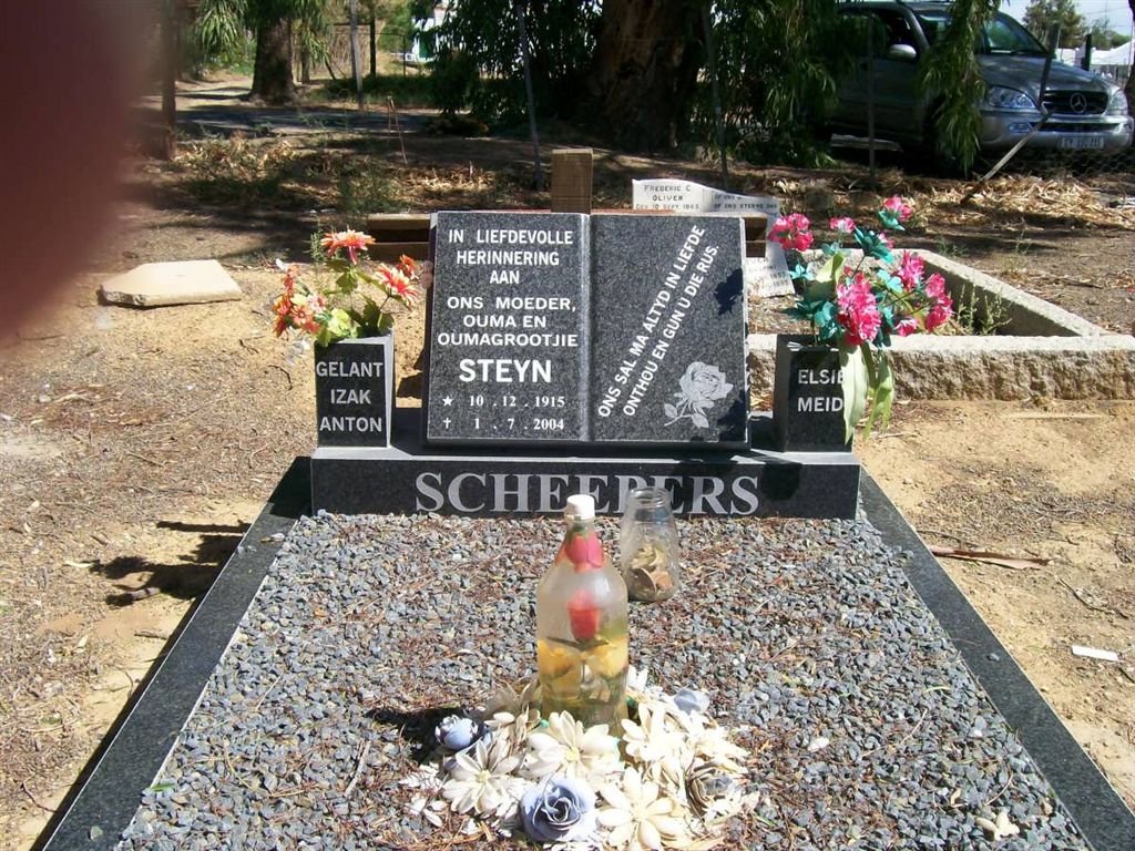 SCHEEPERS Steyn 1915-2004