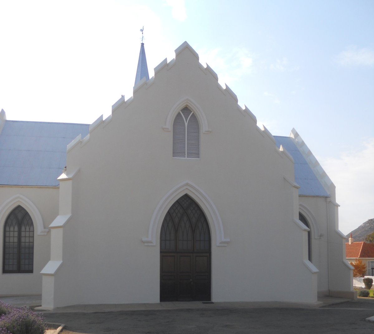 2. Church rear door
