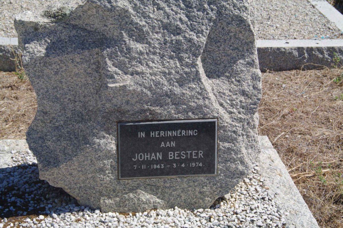 BESTER Johan 1943-1974