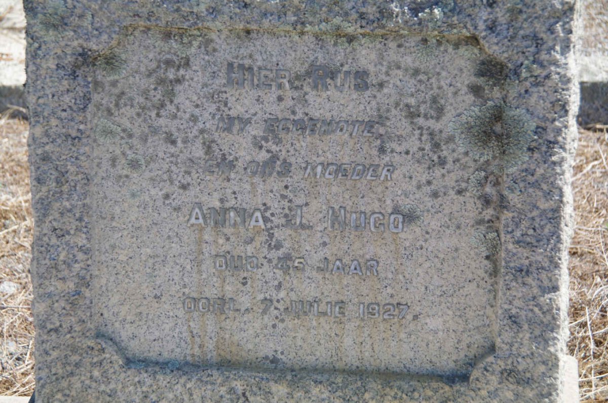 HUGO Anna L. -1927
