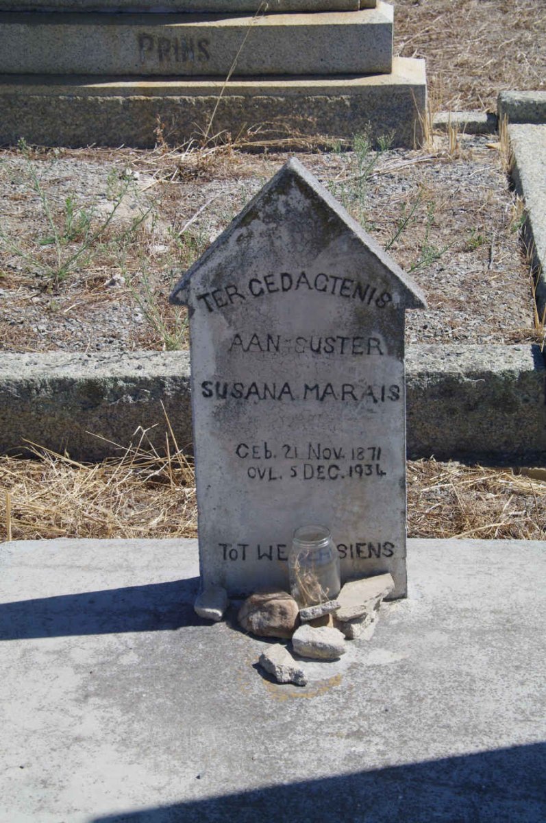 MARAIS Susana 1871-1934