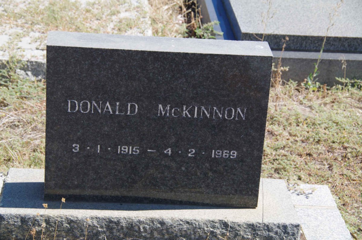 McKINNON Donald 1915-1969