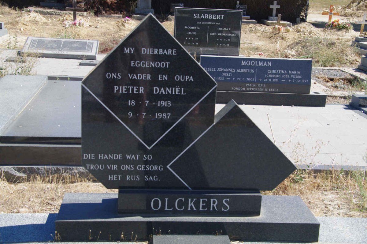 OLCKERS Pieter Daniel 1913-1987