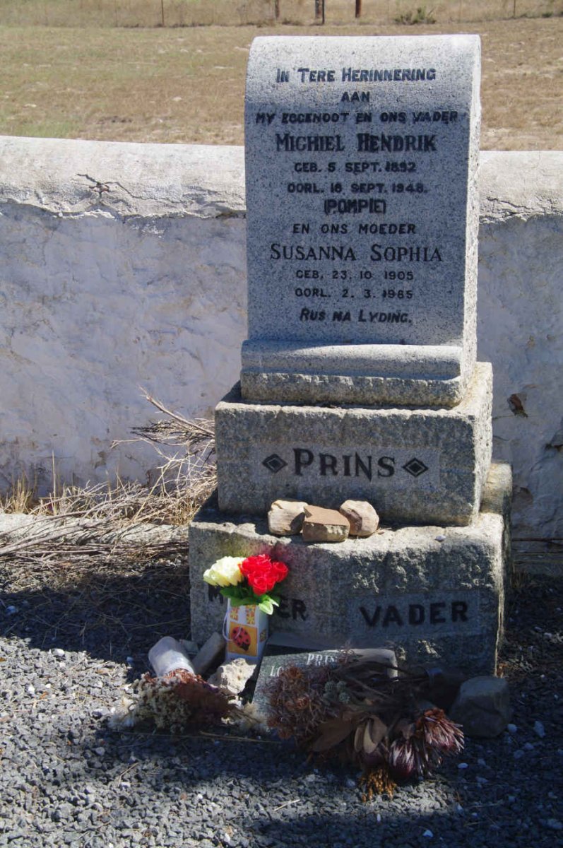 PRINS Michiel Hendrik 1892-1948 &amp; Susanna Sophia 1905-1965