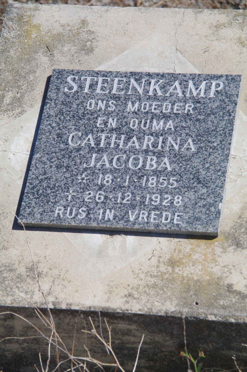 STEENKAMP Catharina Jacoba 1855-1928