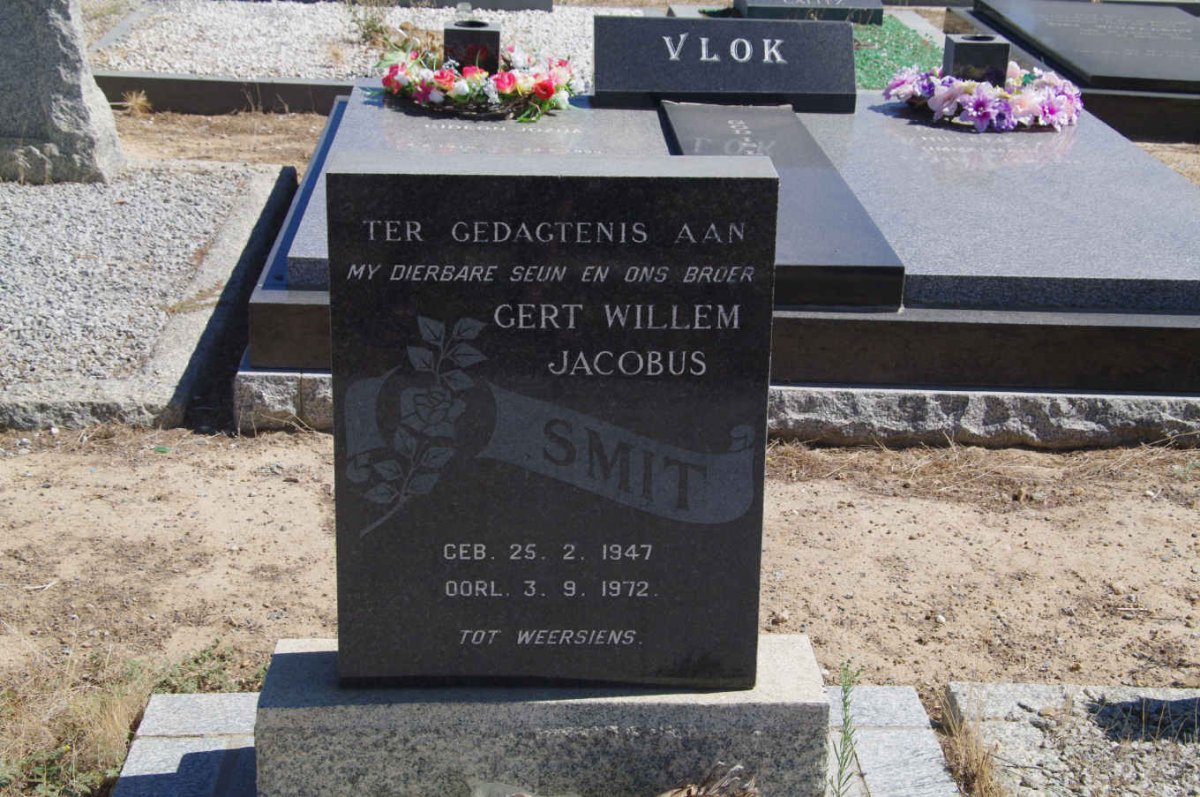 SMIT Gert Willem Jacobus 1947-1972