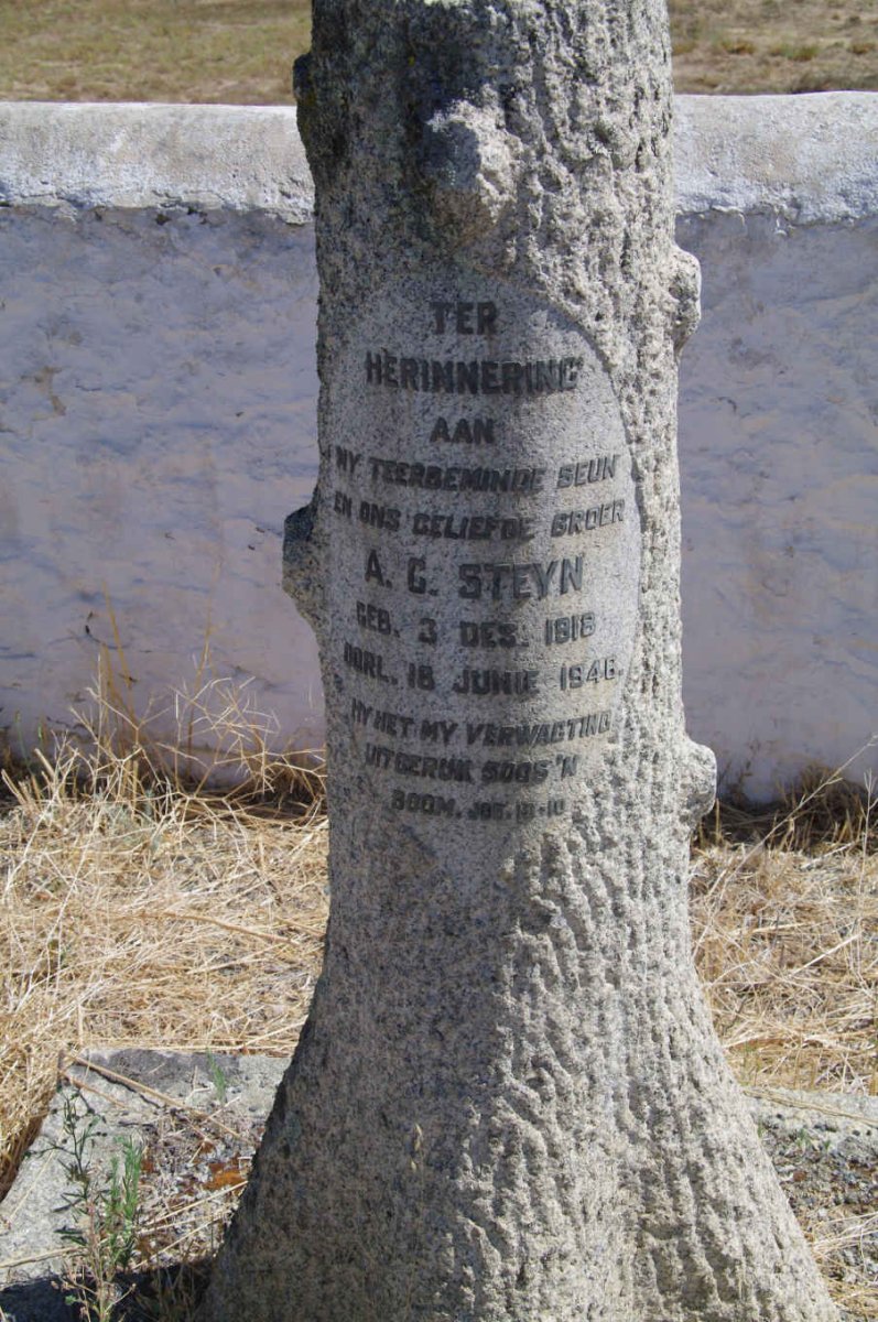 STEYN A.G. 1918-1946
