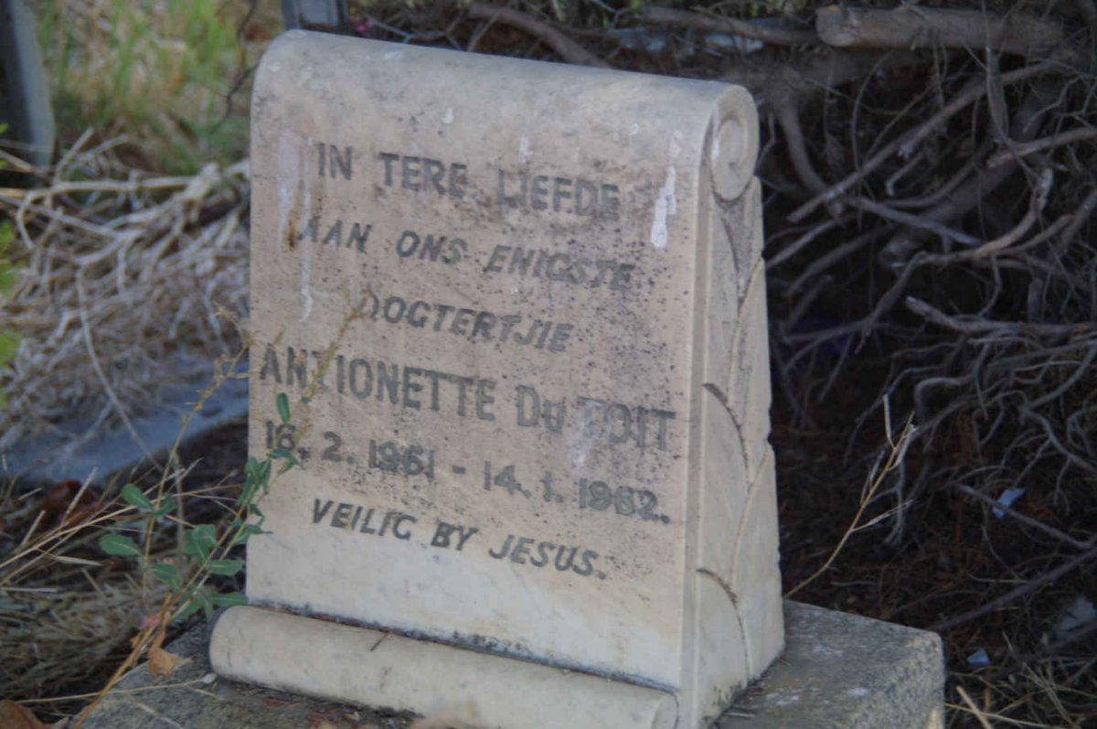 TOIT Antionette, du 1961-1962