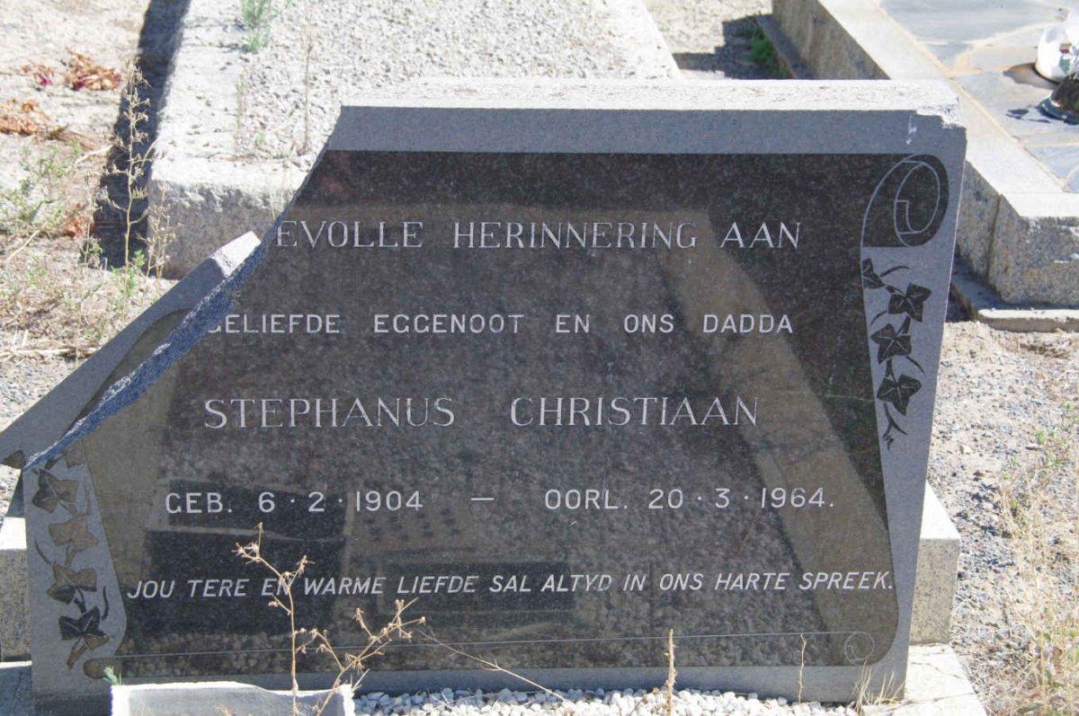 ? Stephanus Christiaan 1904-1964