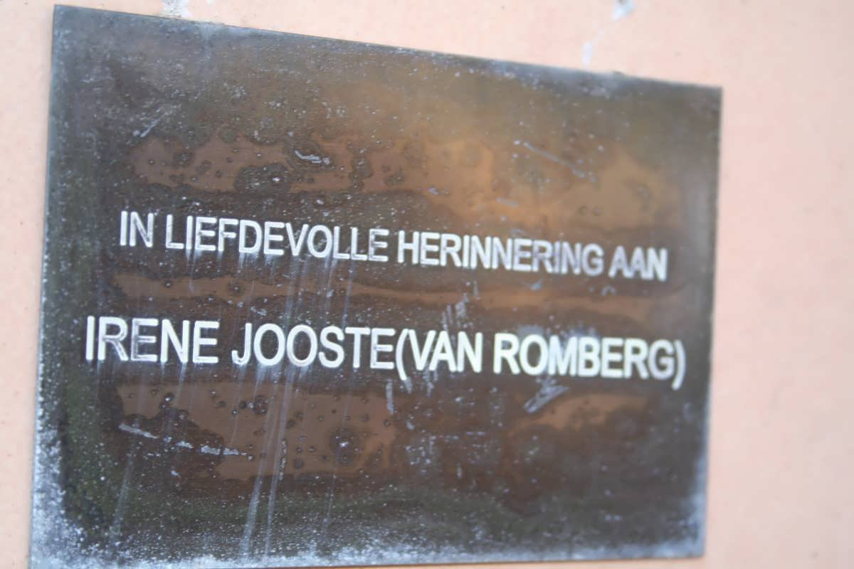JOOSTE Irene nee VAN ROMBERG