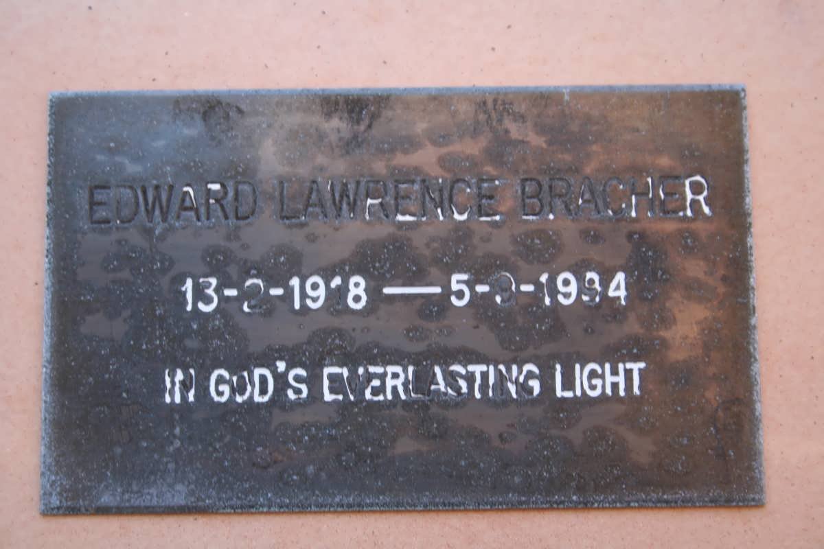 BRACHER Edward Lawrence 1918-1994
