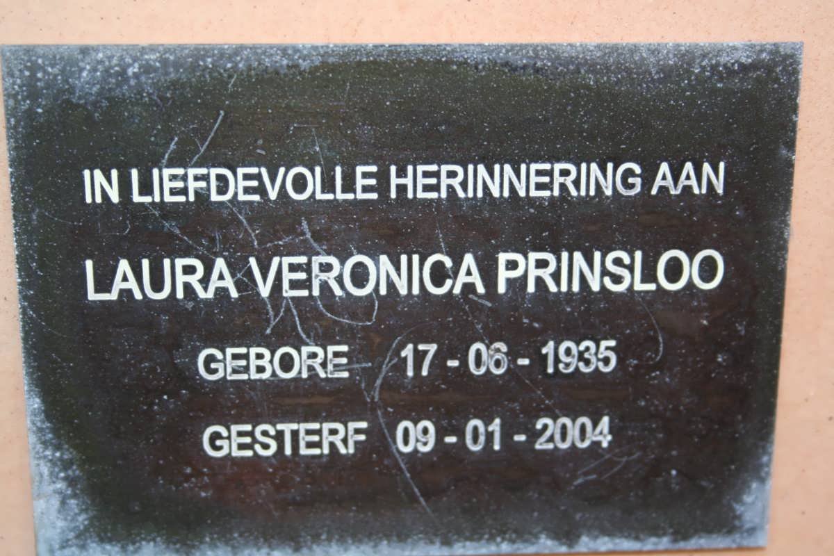 PRINSLOO Laura Veronica 1935-2004