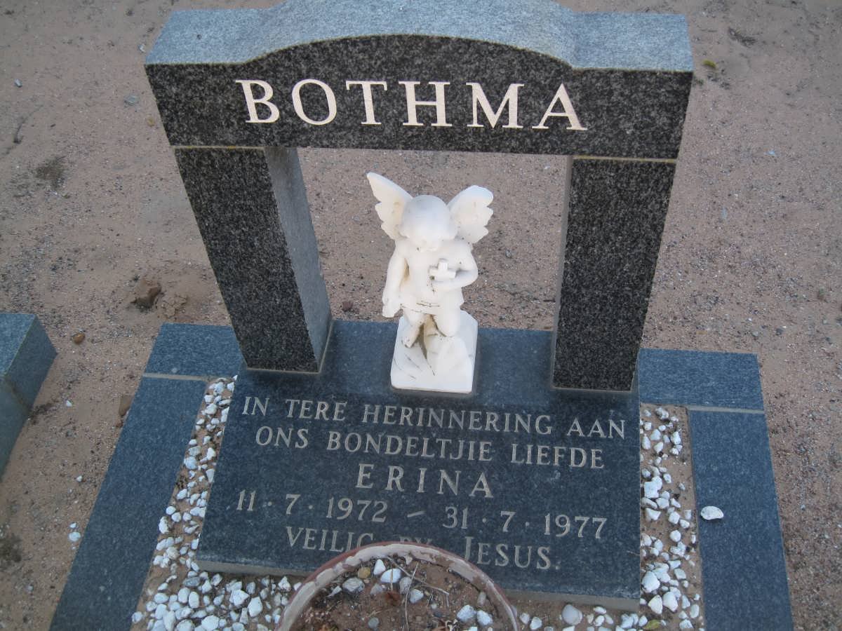 BOTHMA Erina 1972-1977