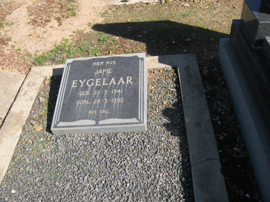 EYGELAAR Japie 1941-1990