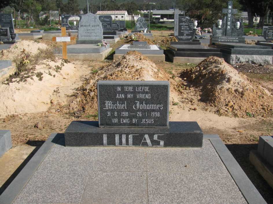LUCAS Michiel Johannes 1918-1998